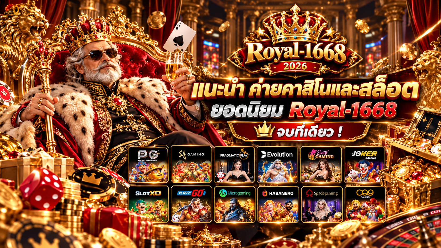 royal 1668 เว็บพนันออนไลน์ รวมเดิมพัน คาสิโนออนไลน์ อันดับ1 API แท้ จบที่เดียว ปี2026